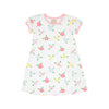 PENNY'S PLAY DRESS - LITTLE GASPARILLA GARDEN WITH SANDPEARL PINK