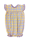 LULU BEBE LSU GIRL PLAID BUBBLE