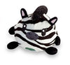 BEADIE BUDDIES ZOO CREW - SENSORY PLUSH SQUISHY TOY- ZIGGY THE ZEBRA