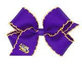 MEDIUM GOLD EMBROIDERED MOONSTICH BOW