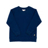 CASSIDY COMFY CREWNECK - NANTUCKET NAVY QUILTED