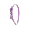 THIN BOW LAVENDER HEADBAND