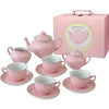 PORCELAIN TEA SET-PINK