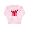 ISABELLE'S INTARSIA SWEATER - PALM BEACH PINK WITH GIFT INTARSIA