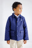 CALDWELL QUILTED COAT - NANTUCKET NAVY