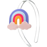 RAINBOW AND CLOUD HEADBAND