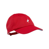 COVINGTON CAP - RICHMOND RED WITH BARBADOS BLUE GINGHAM