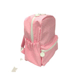 MINI BACKPACKER GINGHAM PINK