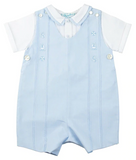 2-Piece Nautical Shortall