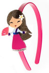 CUTE DOLL PINK DRESS HEADBAND