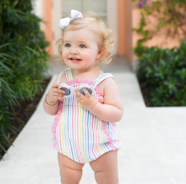 SARA BUBBLE - RAINBOW STRIPE – MiMi Kids