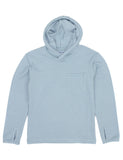 LIGHT BLUE SHORELINE HOODIE